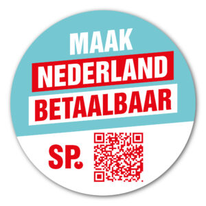 STICKER MAAK NEDERLAND BETAALBAAR