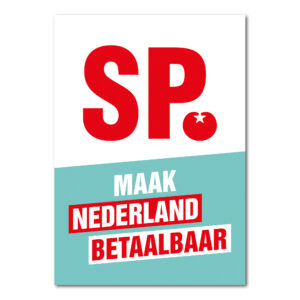 POSTER MAAK NEDERLAND BETAALBAAR